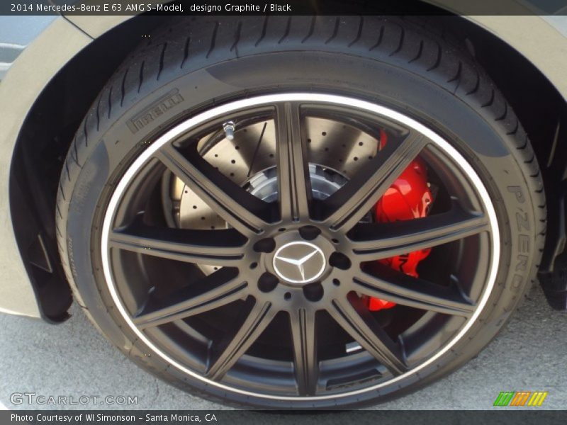 designo Graphite / Black 2014 Mercedes-Benz E 63 AMG S-Model