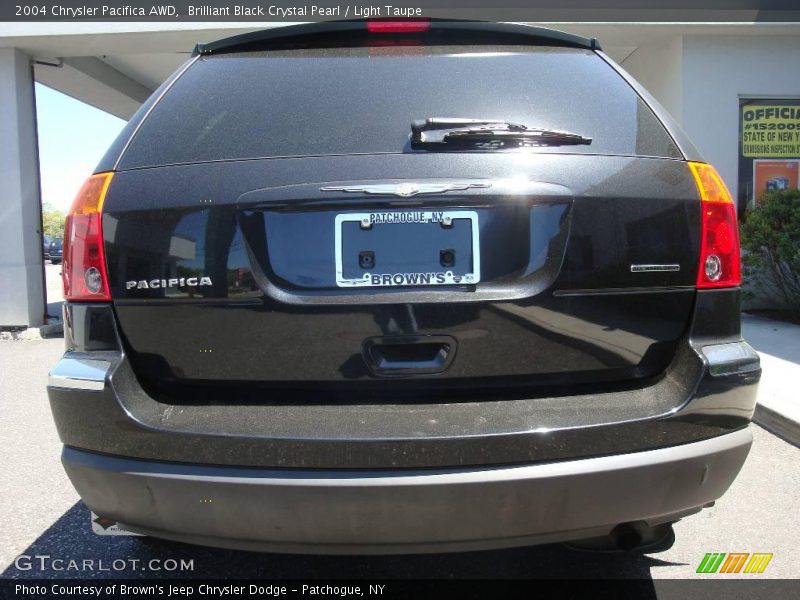 Brilliant Black Crystal Pearl / Light Taupe 2004 Chrysler Pacifica AWD