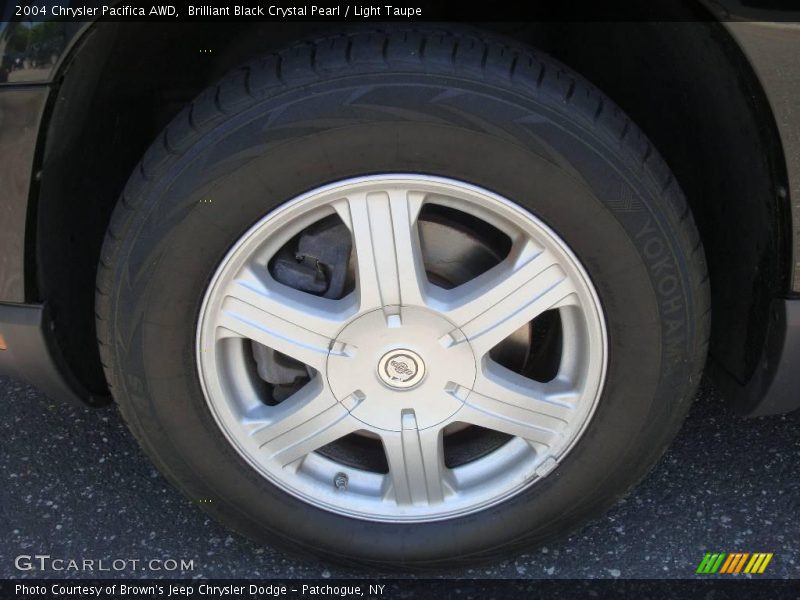 Brilliant Black Crystal Pearl / Light Taupe 2004 Chrysler Pacifica AWD