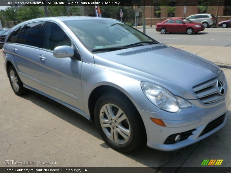 Alpine Rain Metallic / Ash Grey 2008 Mercedes-Benz R 350 4Matic