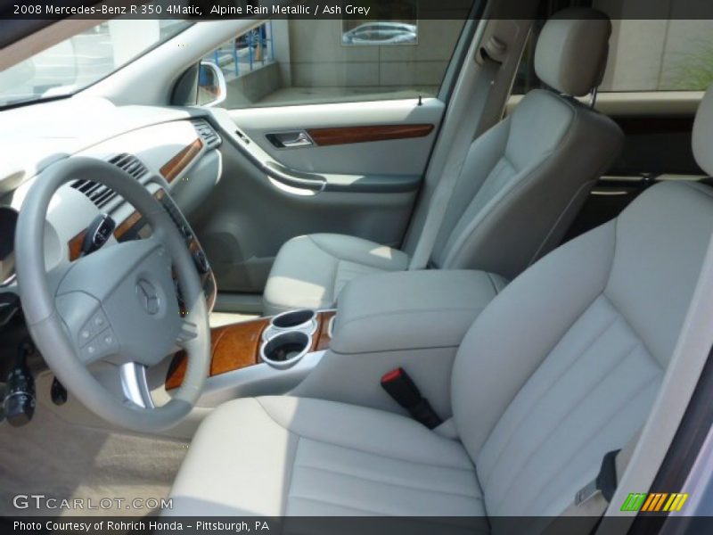 Alpine Rain Metallic / Ash Grey 2008 Mercedes-Benz R 350 4Matic