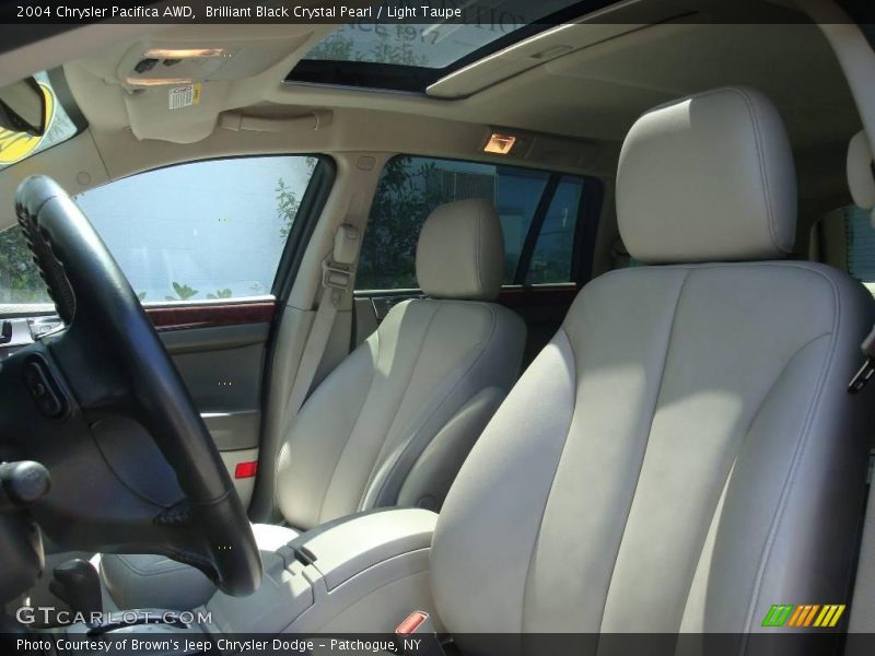 Brilliant Black Crystal Pearl / Light Taupe 2004 Chrysler Pacifica AWD