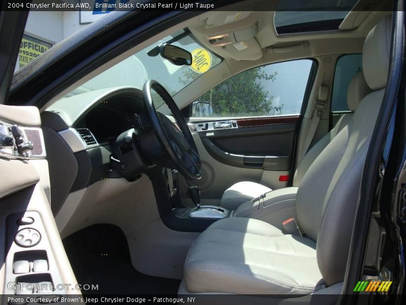 Brilliant Black Crystal Pearl / Light Taupe 2004 Chrysler Pacifica AWD
