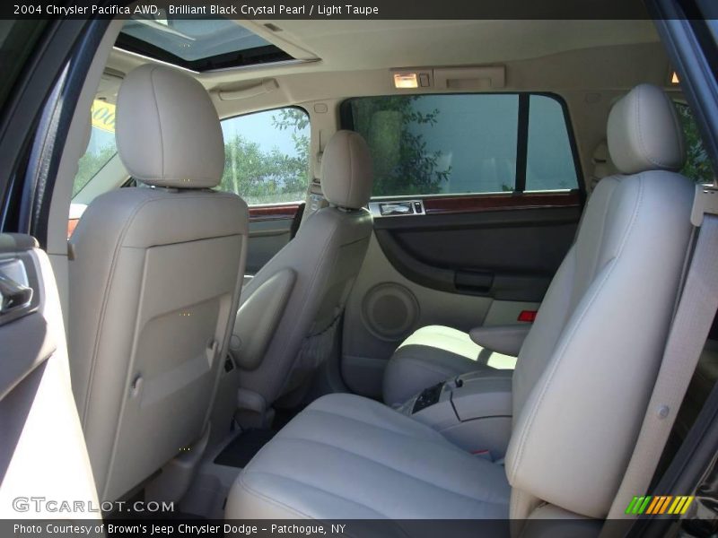 Brilliant Black Crystal Pearl / Light Taupe 2004 Chrysler Pacifica AWD