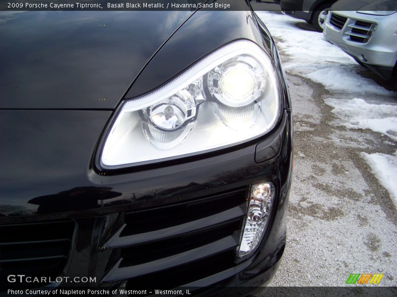 Basalt Black Metallic / Havanna/Sand Beige 2009 Porsche Cayenne Tiptronic
