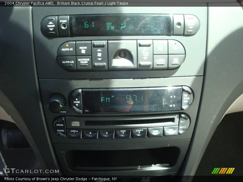 Brilliant Black Crystal Pearl / Light Taupe 2004 Chrysler Pacifica AWD