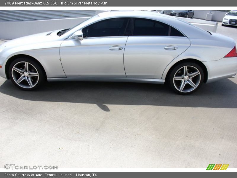 Iridium Silver Metallic / Ash 2009 Mercedes-Benz CLS 550
