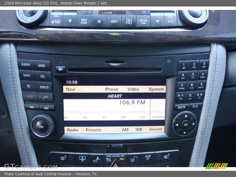 Iridium Silver Metallic / Ash 2009 Mercedes-Benz CLS 550