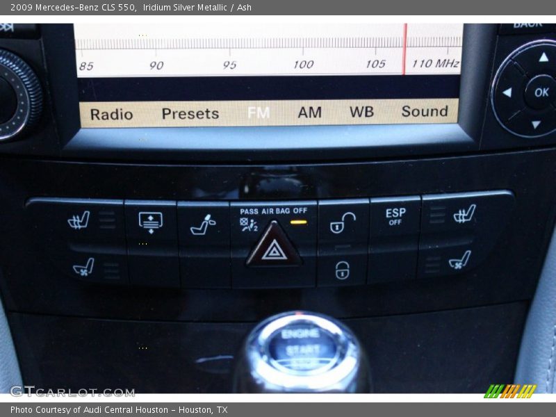 Iridium Silver Metallic / Ash 2009 Mercedes-Benz CLS 550