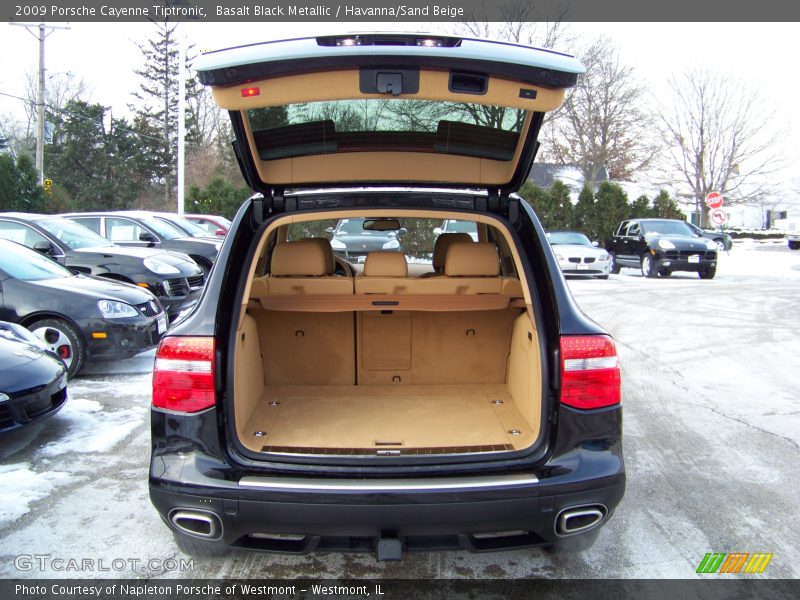Basalt Black Metallic / Havanna/Sand Beige 2009 Porsche Cayenne Tiptronic