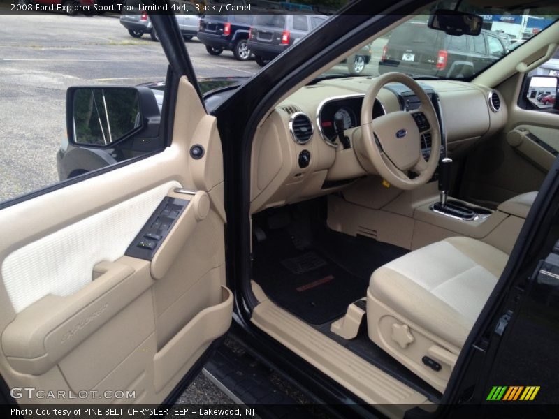  2008 Explorer Sport Trac Limited 4x4 Camel Interior
