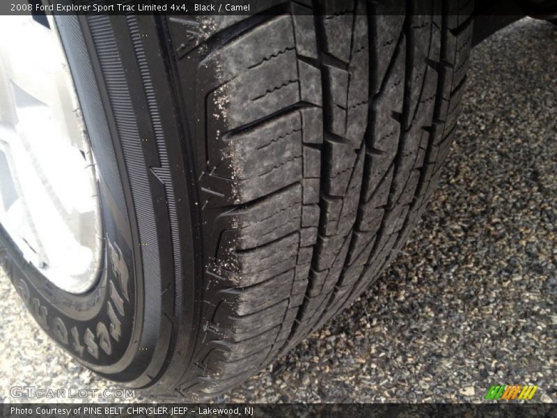 Black / Camel 2008 Ford Explorer Sport Trac Limited 4x4