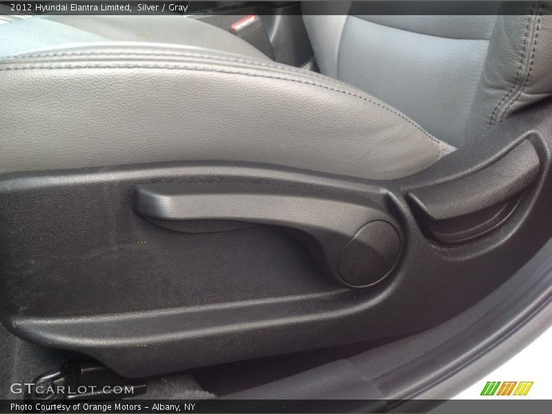 Silver / Gray 2012 Hyundai Elantra Limited