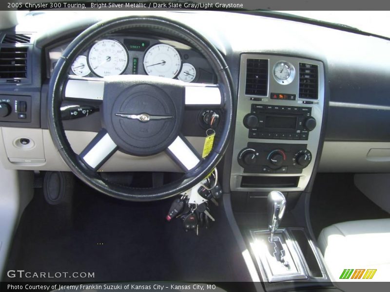 Bright Silver Metallic / Dark Slate Gray/Light Graystone 2005 Chrysler 300 Touring