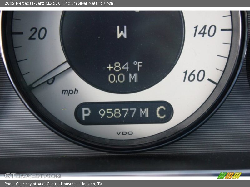 Iridium Silver Metallic / Ash 2009 Mercedes-Benz CLS 550