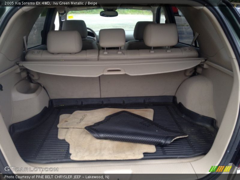Ivy Green Metallic / Beige 2005 Kia Sorento EX 4WD