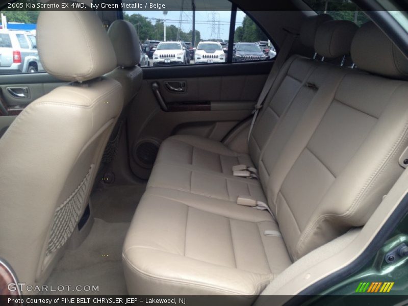 Ivy Green Metallic / Beige 2005 Kia Sorento EX 4WD