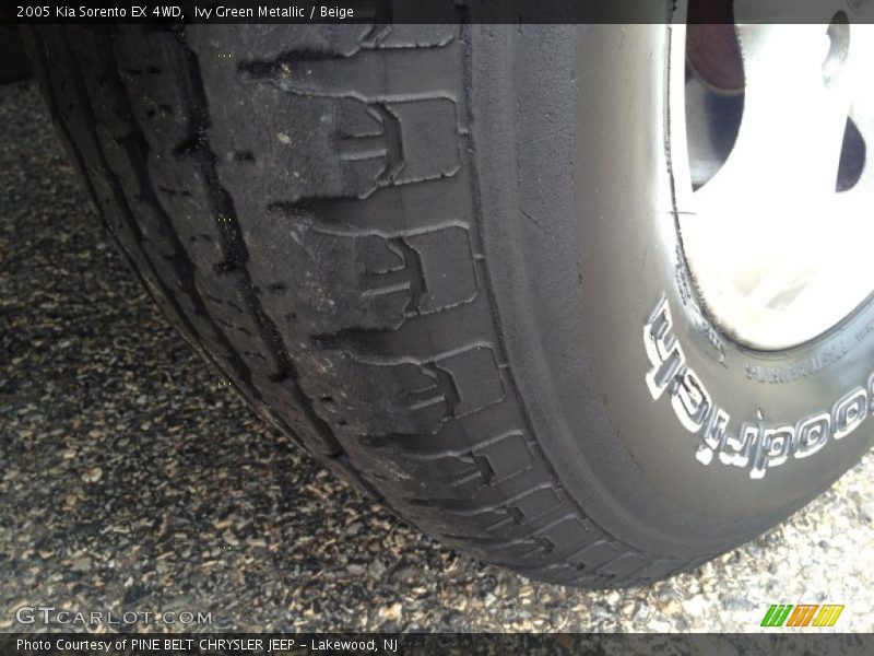 Ivy Green Metallic / Beige 2005 Kia Sorento EX 4WD