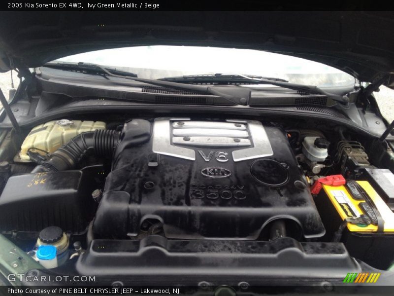 Ivy Green Metallic / Beige 2005 Kia Sorento EX 4WD