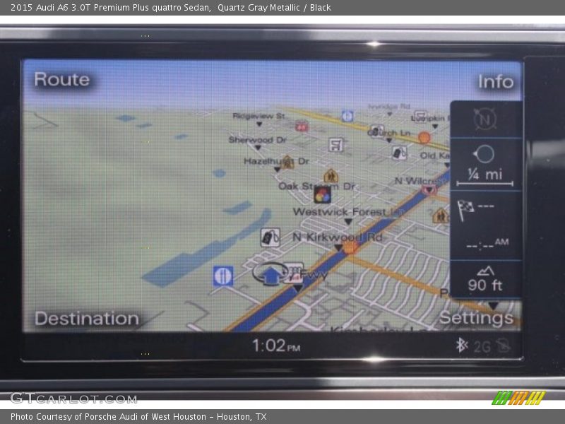 Navigation of 2015 A6 3.0T Premium Plus quattro Sedan