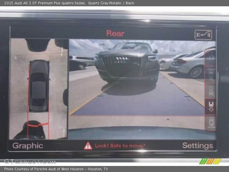 Quartz Gray Metallic / Black 2015 Audi A6 3.0T Premium Plus quattro Sedan