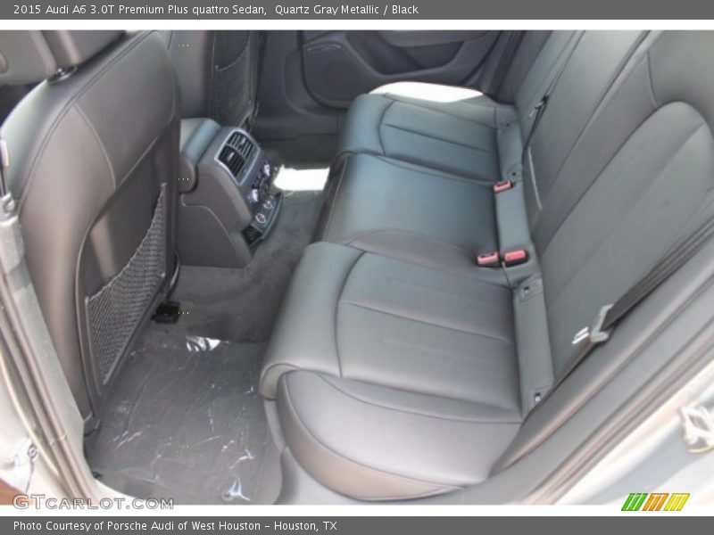 Rear Seat of 2015 A6 3.0T Premium Plus quattro Sedan