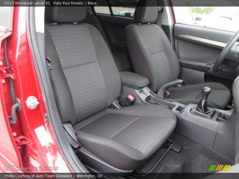 2013 Lancer ES Black Interior