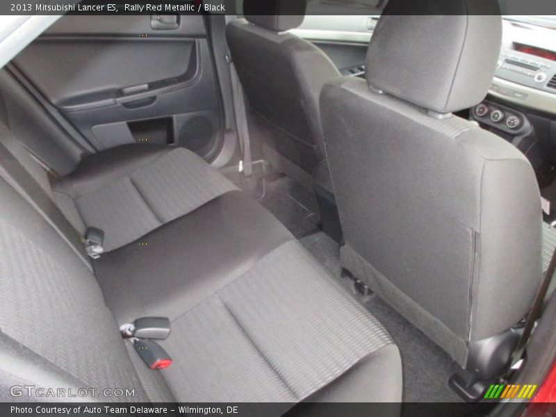 Rear Seat of 2013 Lancer ES