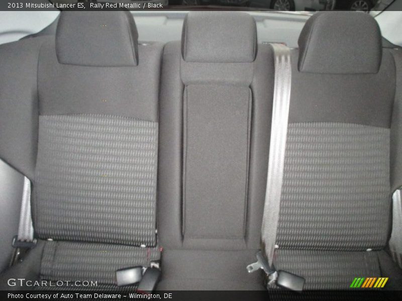 Rally Red Metallic / Black 2013 Mitsubishi Lancer ES