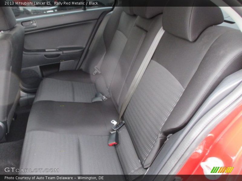 Rally Red Metallic / Black 2013 Mitsubishi Lancer ES