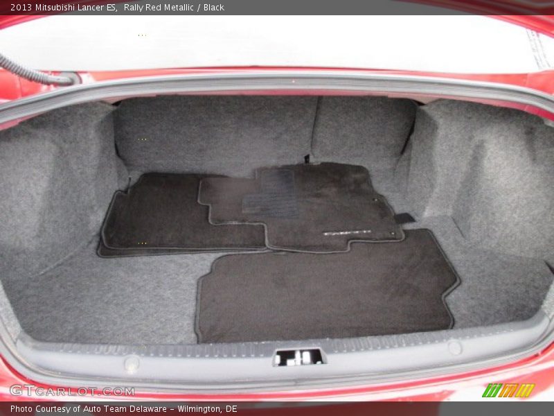 Rally Red Metallic / Black 2013 Mitsubishi Lancer ES