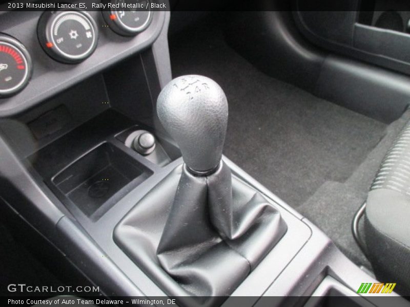 Rally Red Metallic / Black 2013 Mitsubishi Lancer ES