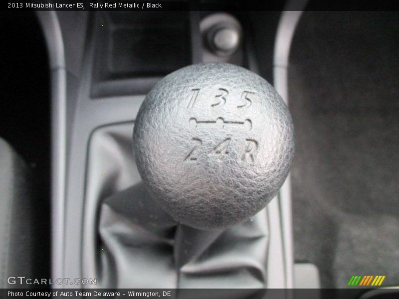 Rally Red Metallic / Black 2013 Mitsubishi Lancer ES