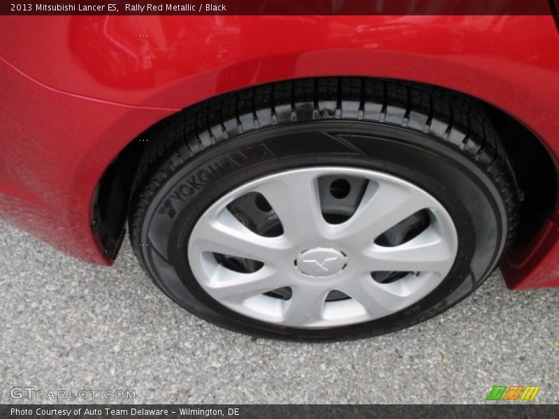 Rally Red Metallic / Black 2013 Mitsubishi Lancer ES