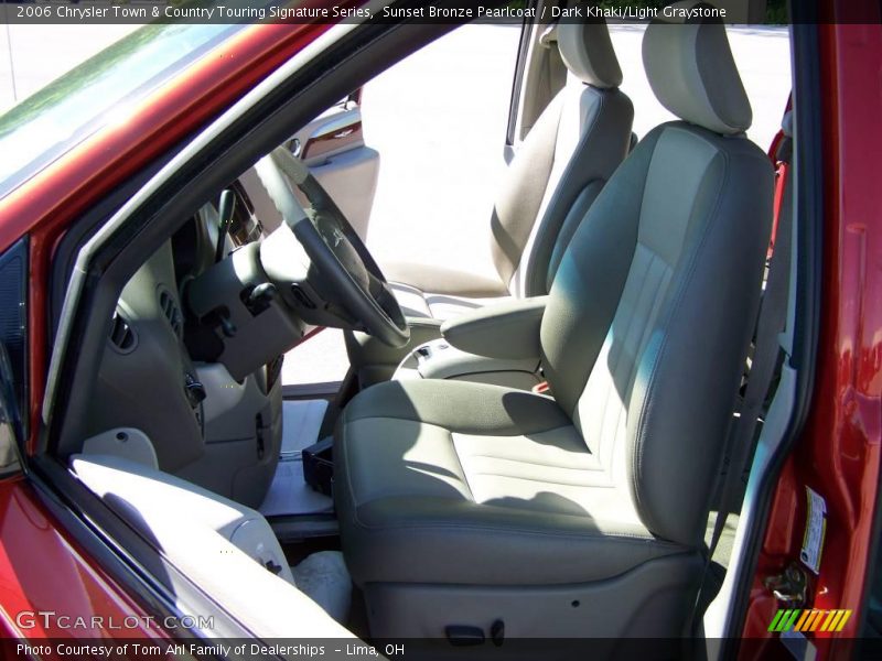 Sunset Bronze Pearlcoat / Dark Khaki/Light Graystone 2006 Chrysler Town & Country Touring Signature Series