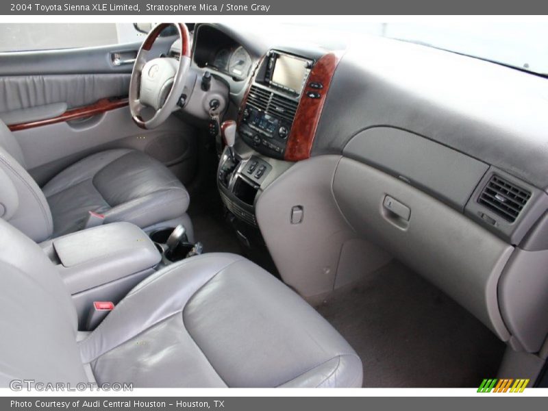 Stratosphere Mica / Stone Gray 2004 Toyota Sienna XLE Limited