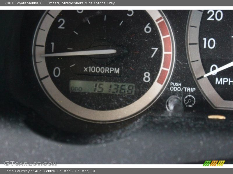 Stratosphere Mica / Stone Gray 2004 Toyota Sienna XLE Limited