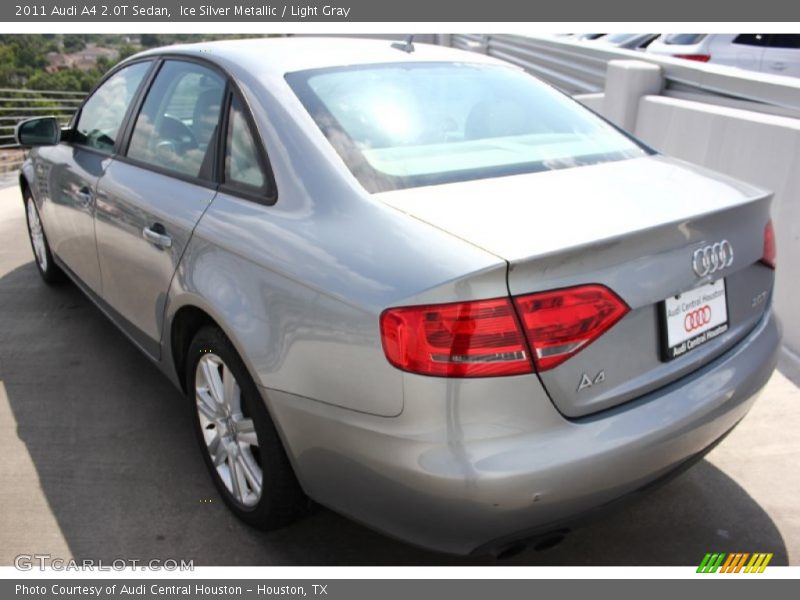 Ice Silver Metallic / Light Gray 2011 Audi A4 2.0T Sedan