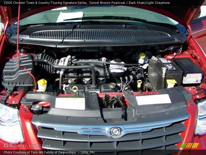 Sunset Bronze Pearlcoat / Dark Khaki/Light Graystone 2006 Chrysler Town & Country Touring Signature Series