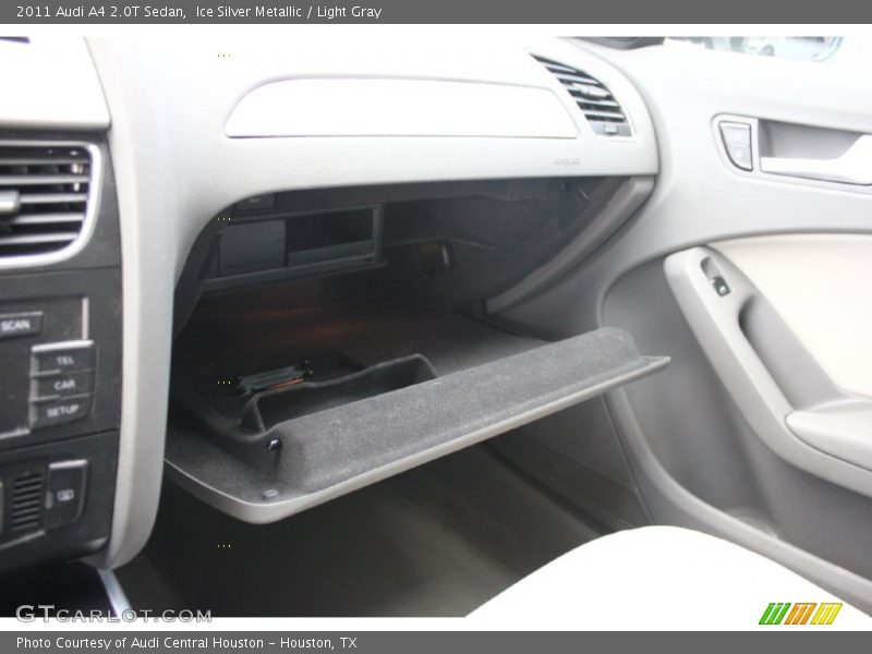 Ice Silver Metallic / Light Gray 2011 Audi A4 2.0T Sedan