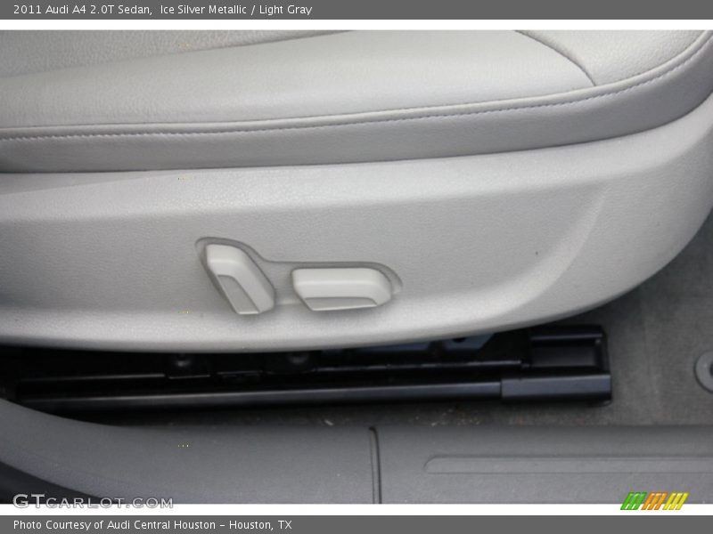 Ice Silver Metallic / Light Gray 2011 Audi A4 2.0T Sedan