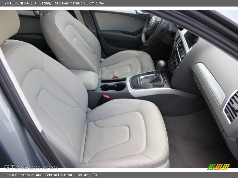 Ice Silver Metallic / Light Gray 2011 Audi A4 2.0T Sedan