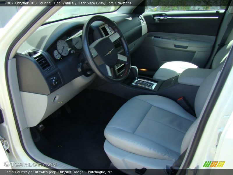 Cool Vanilla / Dark Slate Gray/Light Graystone 2007 Chrysler 300 Touring