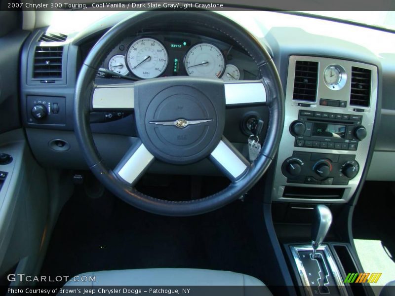 Cool Vanilla / Dark Slate Gray/Light Graystone 2007 Chrysler 300 Touring