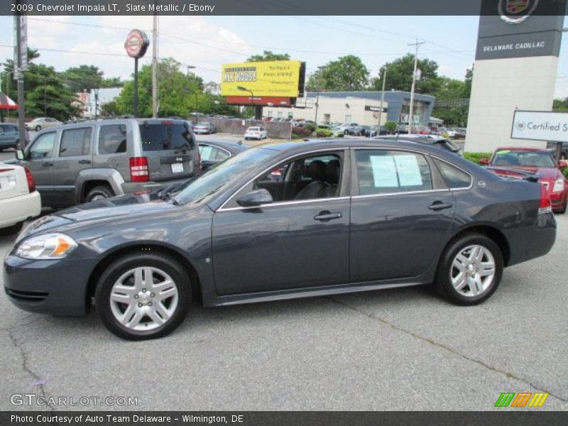 Slate Metallic / Ebony 2009 Chevrolet Impala LT