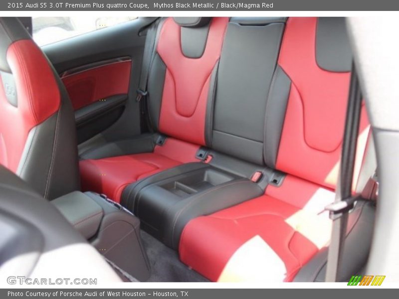 Rear Seat of 2015 S5 3.0T Premium Plus quattro Coupe