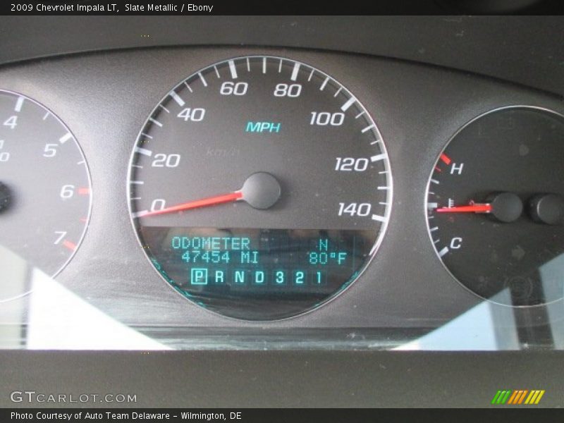 Slate Metallic / Ebony 2009 Chevrolet Impala LT