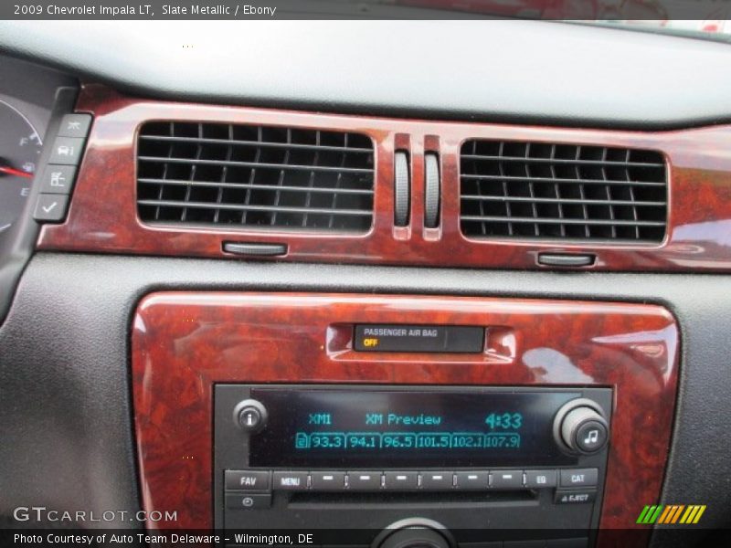 Slate Metallic / Ebony 2009 Chevrolet Impala LT