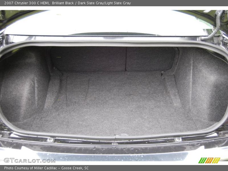 Brilliant Black / Dark Slate Gray/Light Slate Gray 2007 Chrysler 300 C HEMI