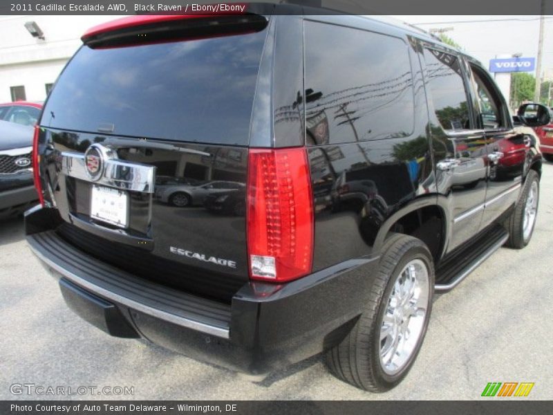 Black Raven / Ebony/Ebony 2011 Cadillac Escalade AWD